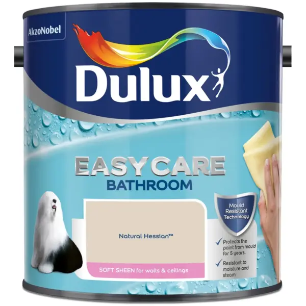 Dulux Easycare Bathroom Natural Hessian 2.5L