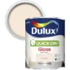 DUL1266_1 Dulux Quick Dry Gloss Magnolia 750ml