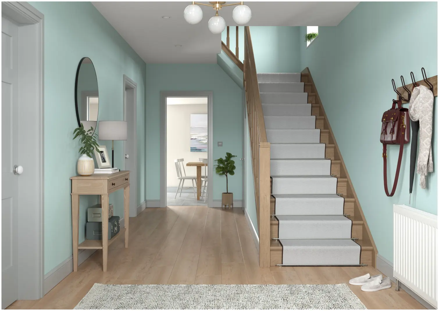 DUL1531_4 Dulux Matt Mint Macaroon 2.5L
