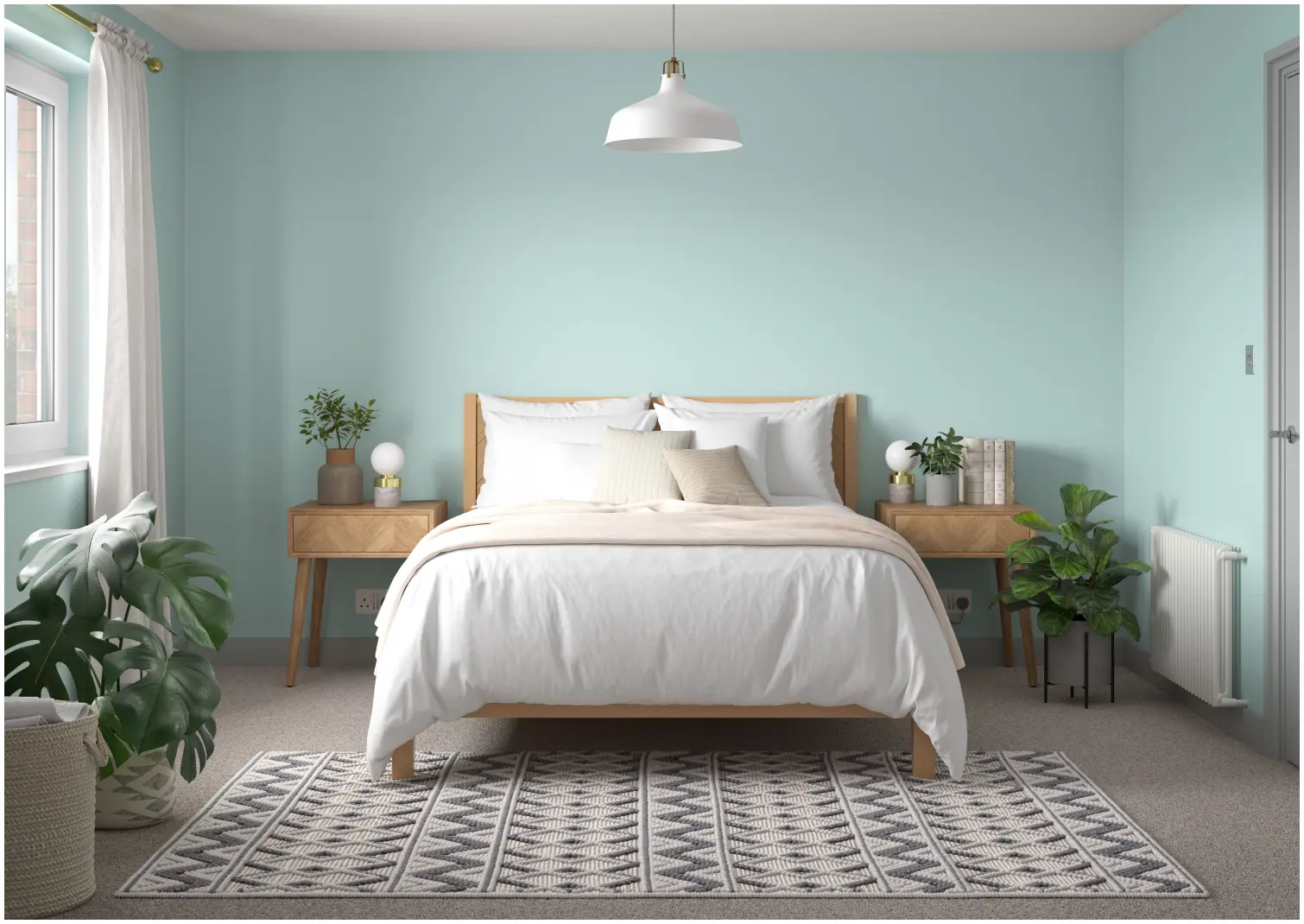 DUL1531_5 Dulux Matt Mint Macaroon 2.5L