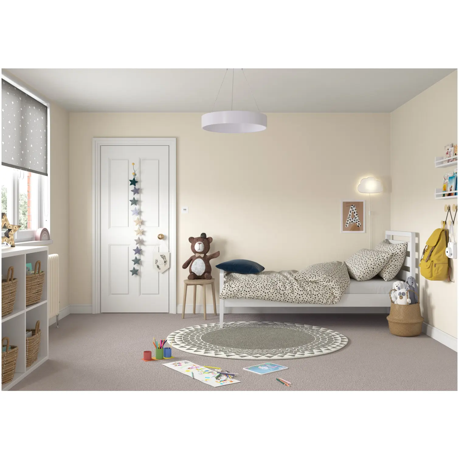 DUL1604_4 Dulux Easycare Matt Magnolia 2.5L