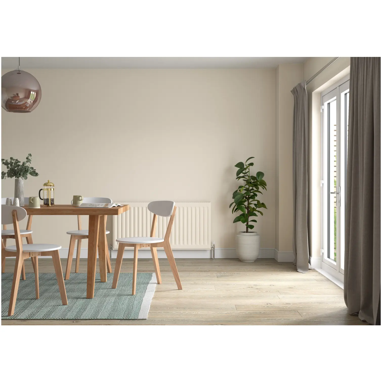 DUL1604_6 Dulux Easycare Matt Magnolia 2.5L