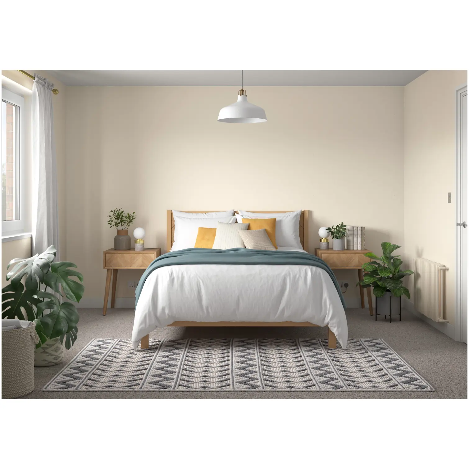 DUL1604_8 Dulux Easycare Matt Magnolia 2.5L