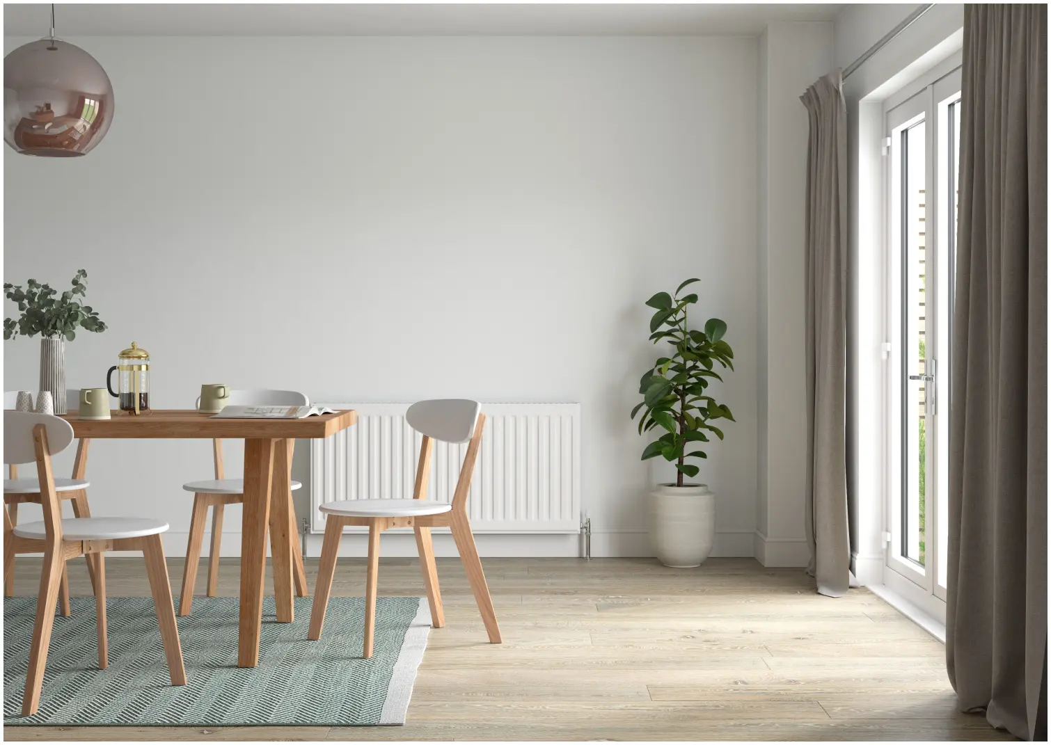 DUL1615_8 Dulux Easycare Matt White Cotton 2.5L