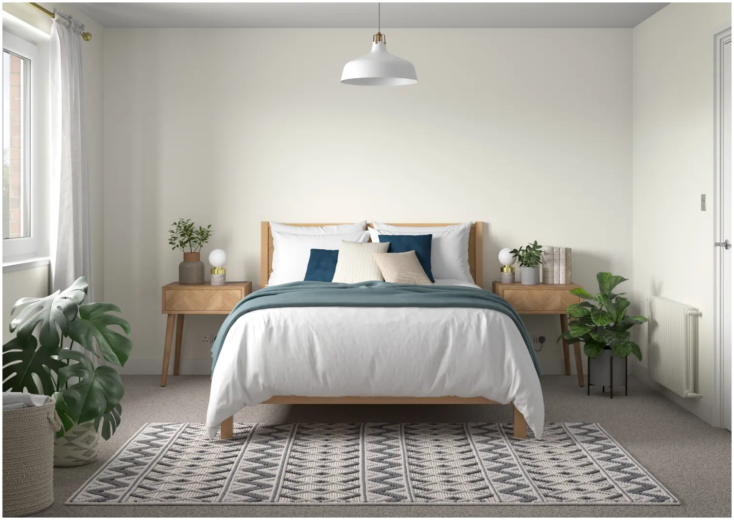 DUL1616_7 Dulux Easycare Matt Jasmine White 2.5L