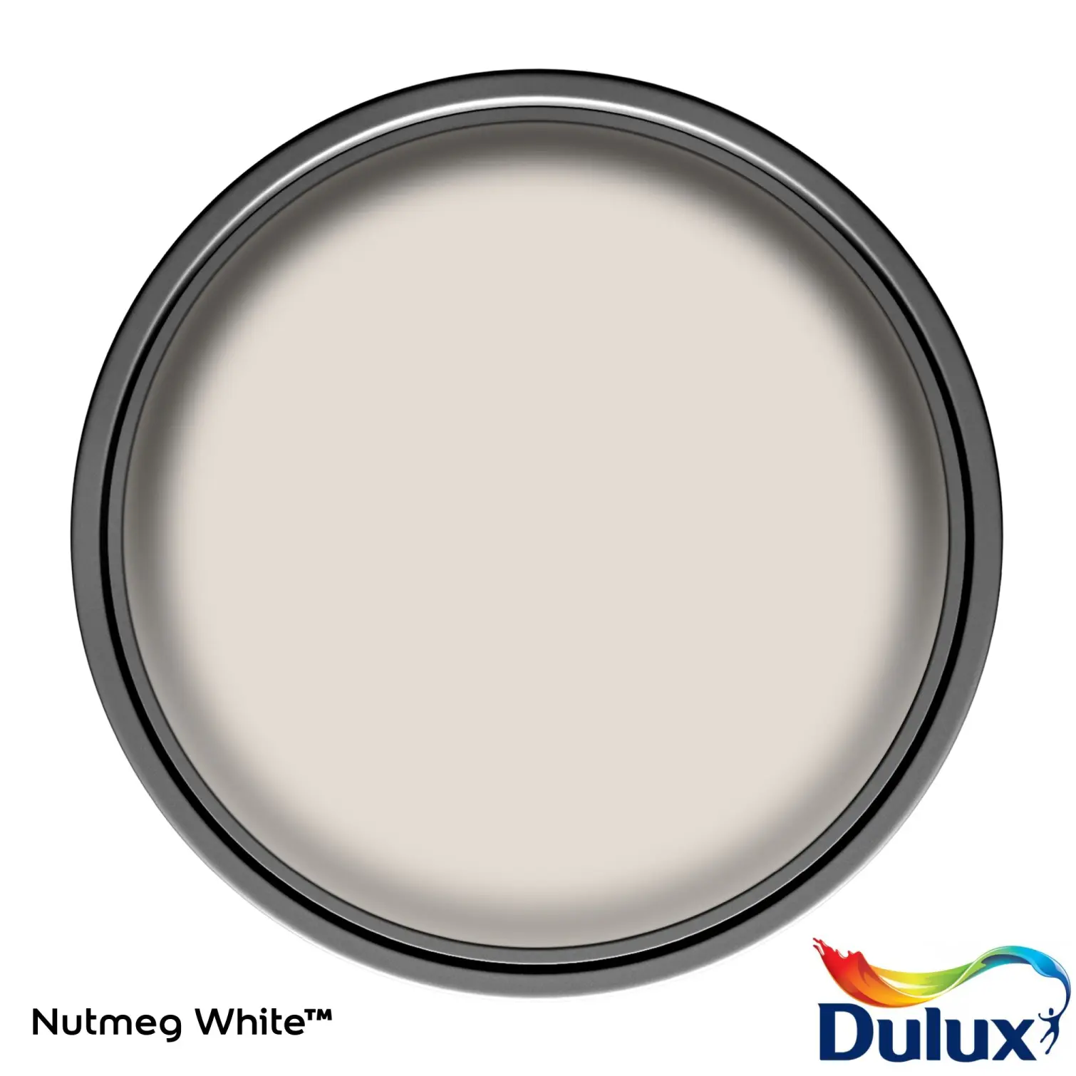 DUL1617_12 Dulux Easycare Matt Nutmeg White 2.5L