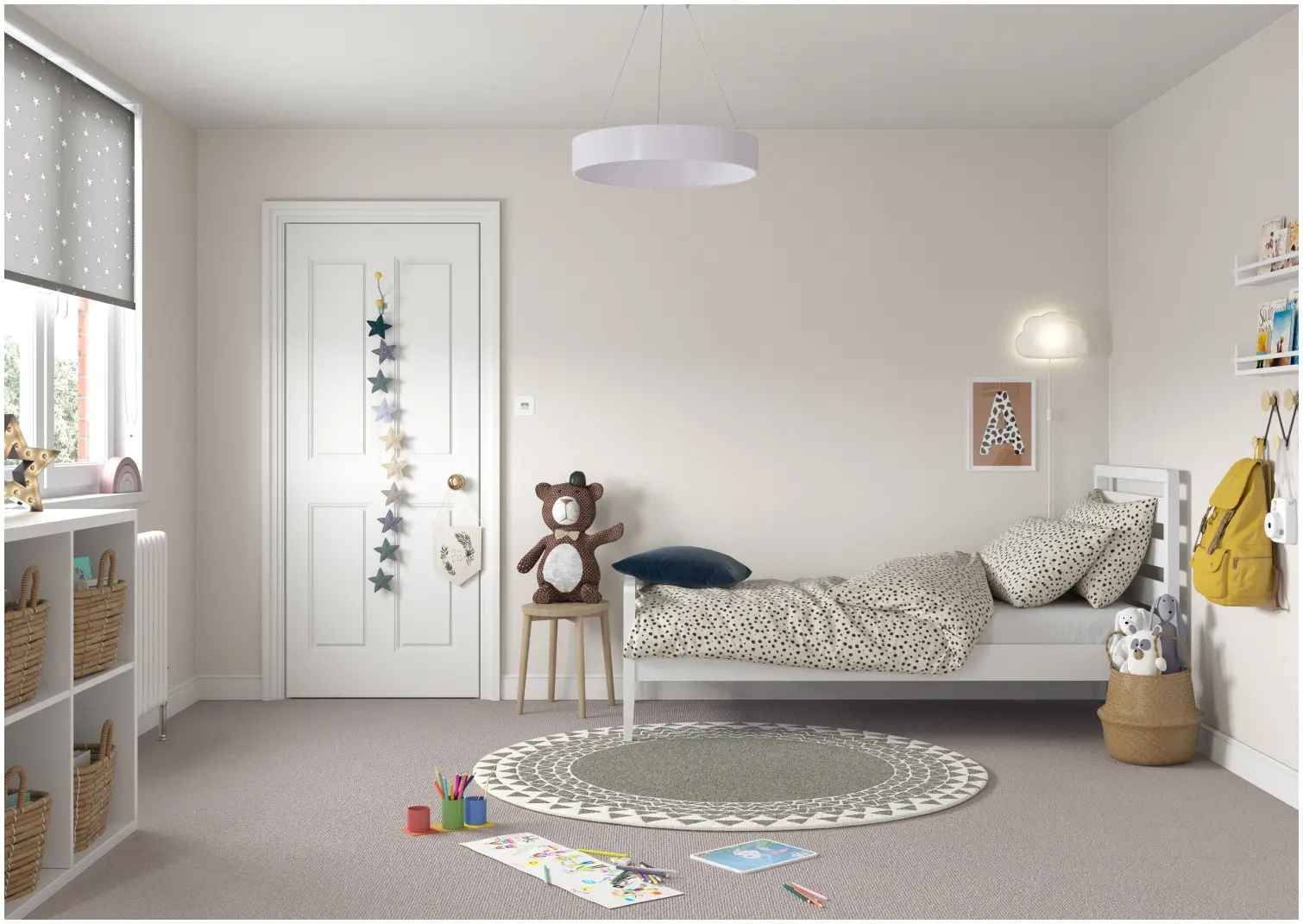 DUL1617_4 Dulux Easycare Matt Nutmeg White 2.5L