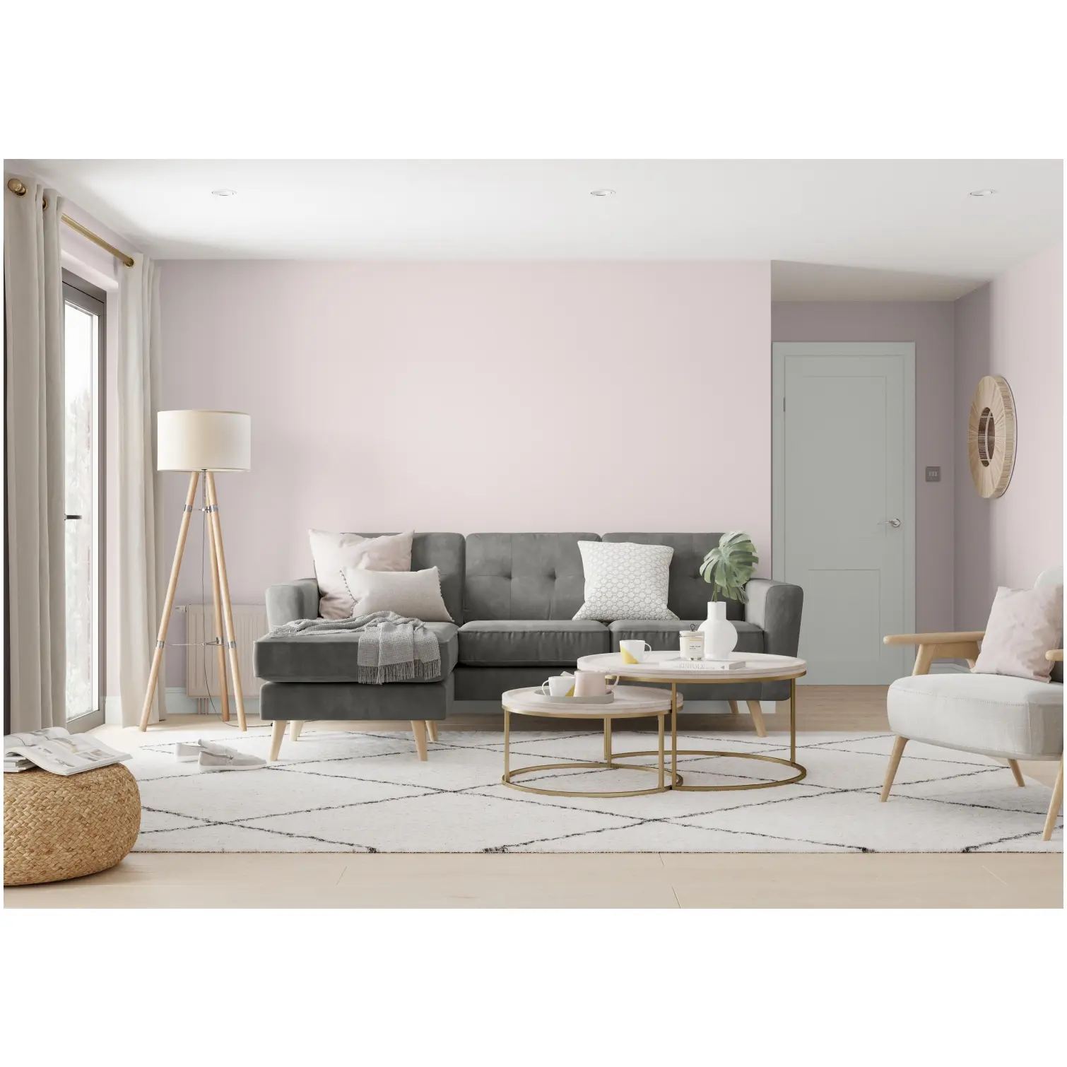 DUL1618_4 Dulux Easycare Matt Mellow Mocha 2.5L
