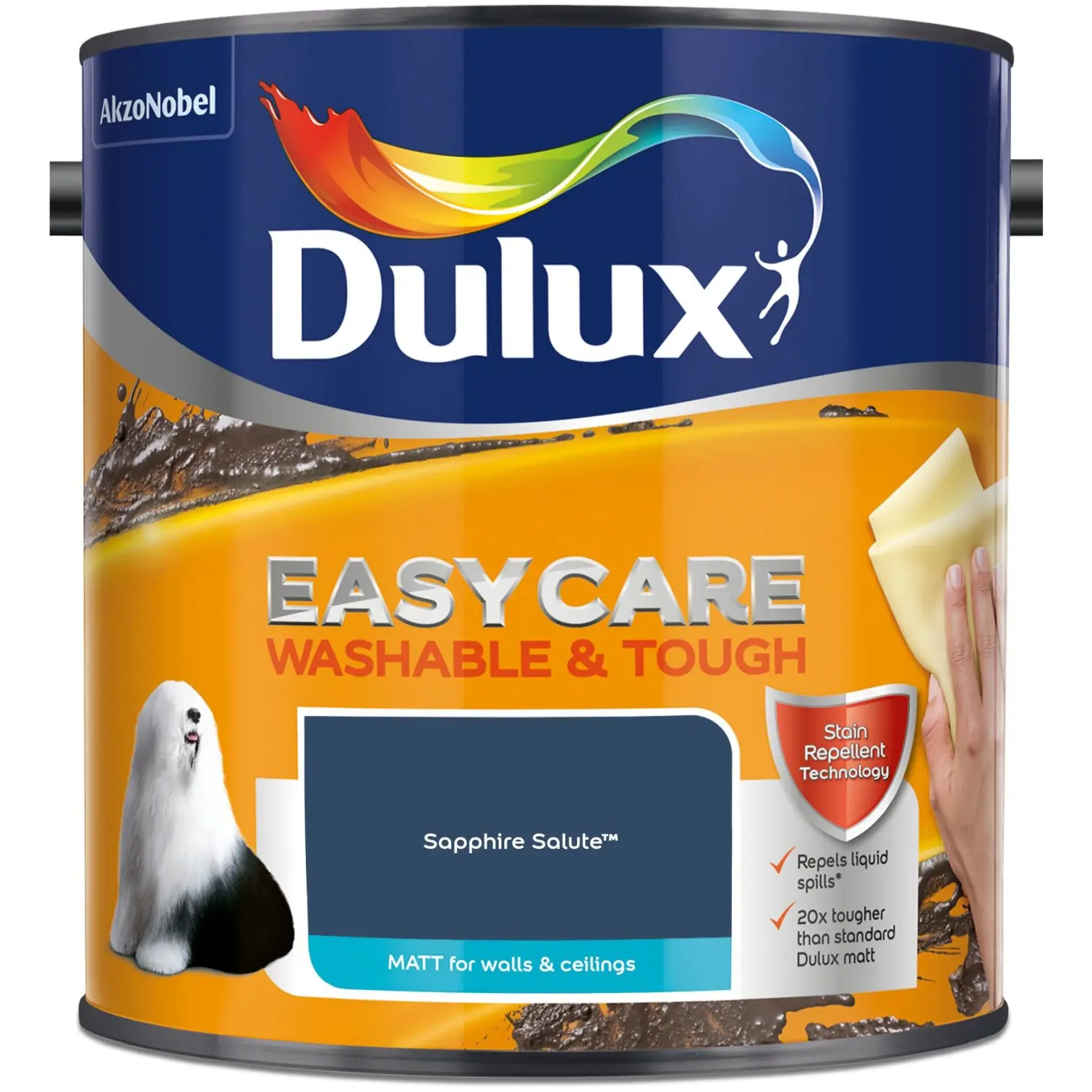 DUL1632 Dulux Easycare Sapphire Salute 2.5L