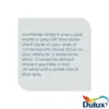DUL1634_10 Dulux Easycare Cornflower White 2.5L