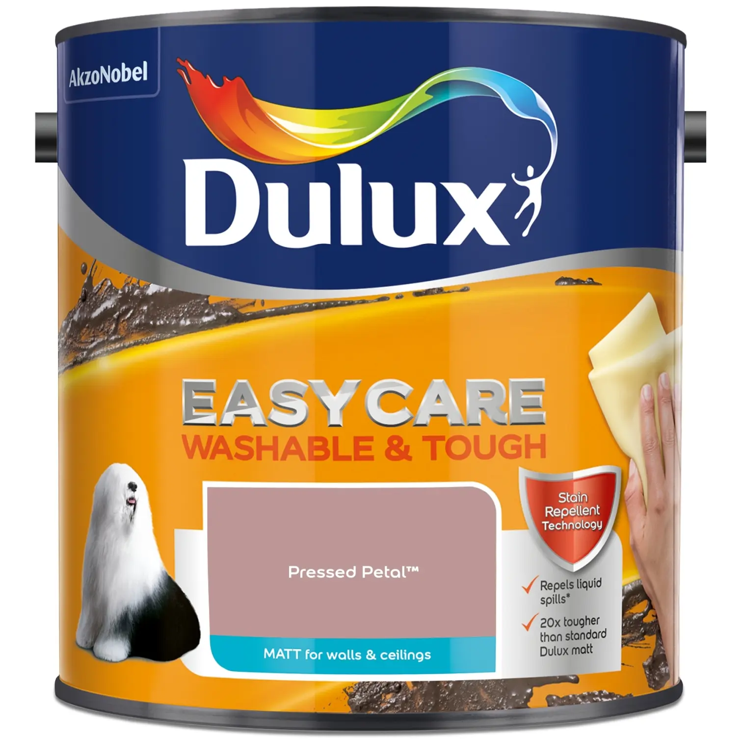DUL1644 Dulux Easycare Pressed Petal 2.5L