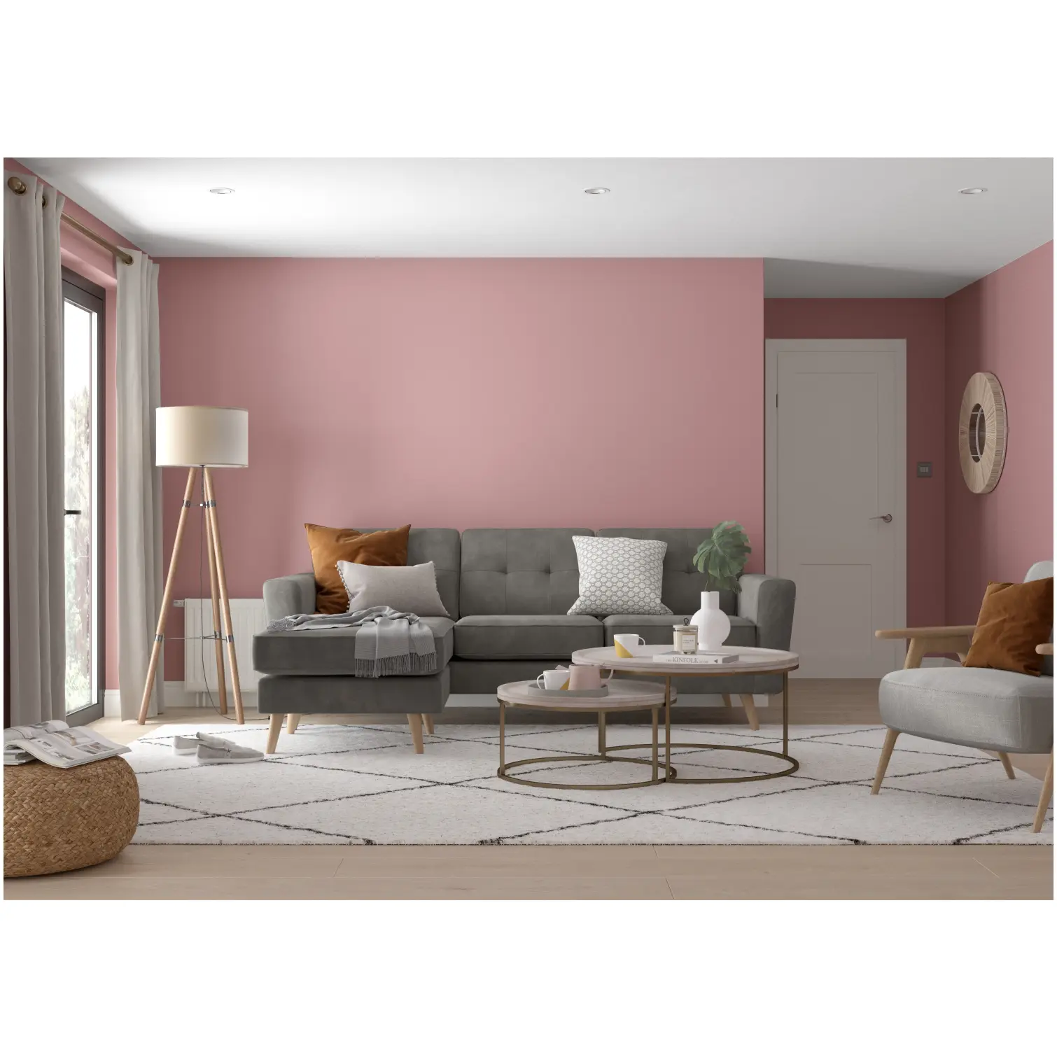 DUL1644_5 Dulux Easycare Pressed Petal 2.5L