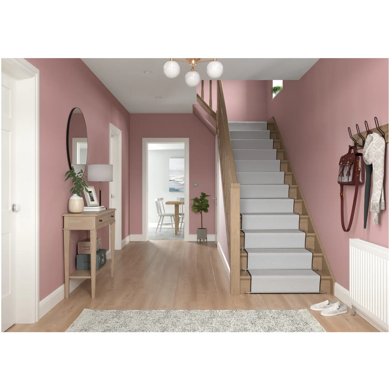 DUL1644_8 Dulux Easycare Pressed Petal 2.5L