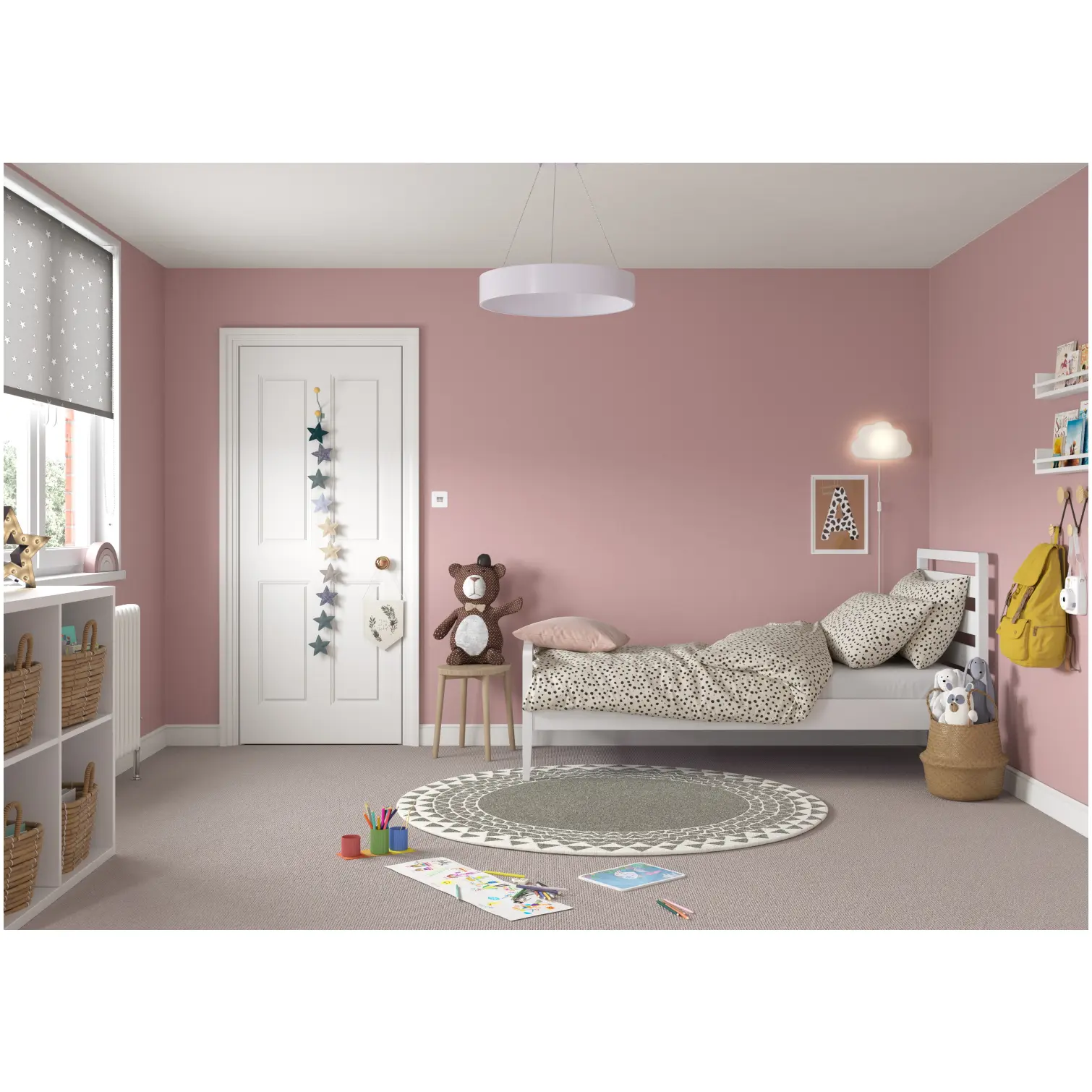 DUL1644_9 Dulux Easycare Pressed Petal 2.5L