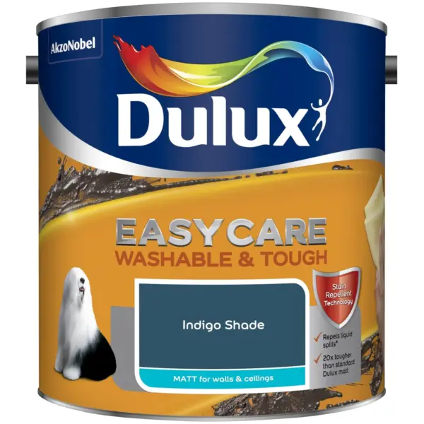 DUL1648 Dulux Easycare Indigo Shade 2.5L