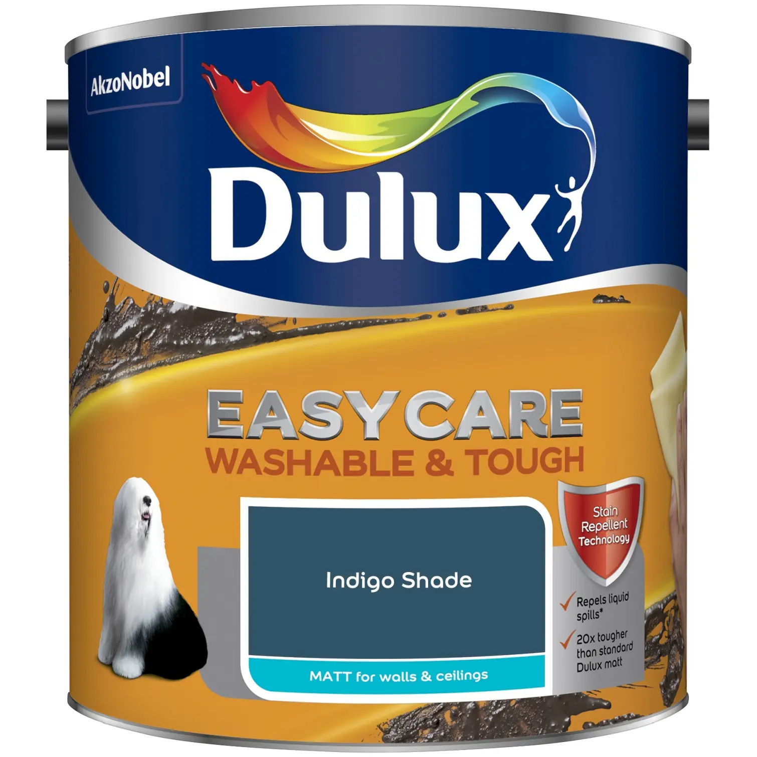 DUL1648 Dulux Easycare Indigo Shade 2.5L
