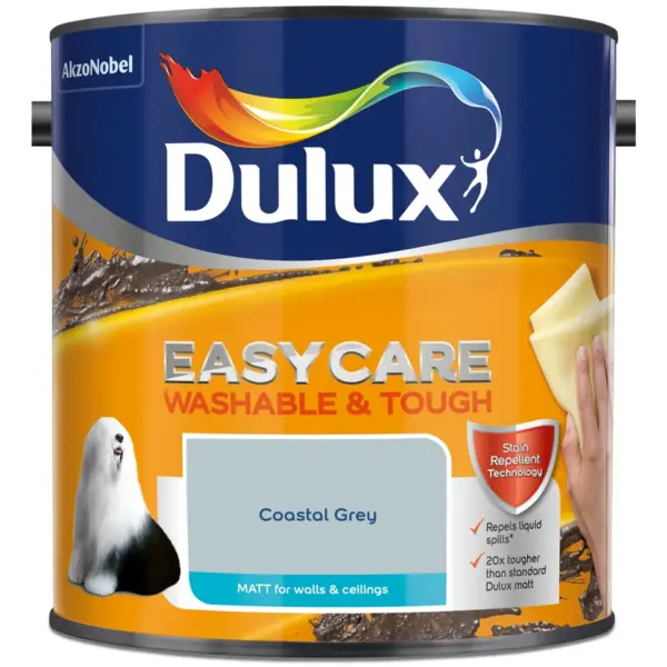 Dulux Easycare Coastal Grey 2.5L
