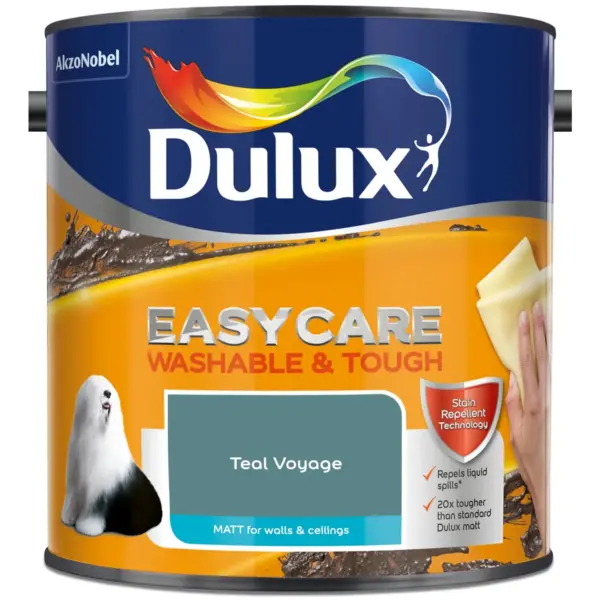 Dulux Easycare Teal Voyage 2.5L