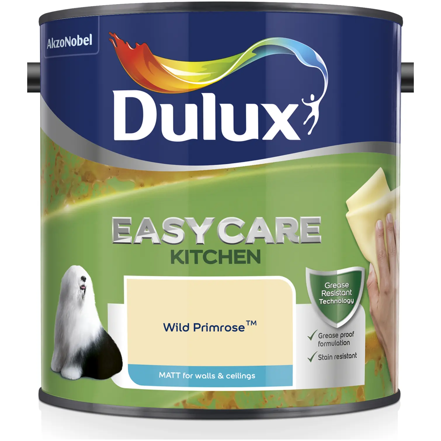 DUL1810 Dulux Easycare Kitchen Wild Primrose 2.5L