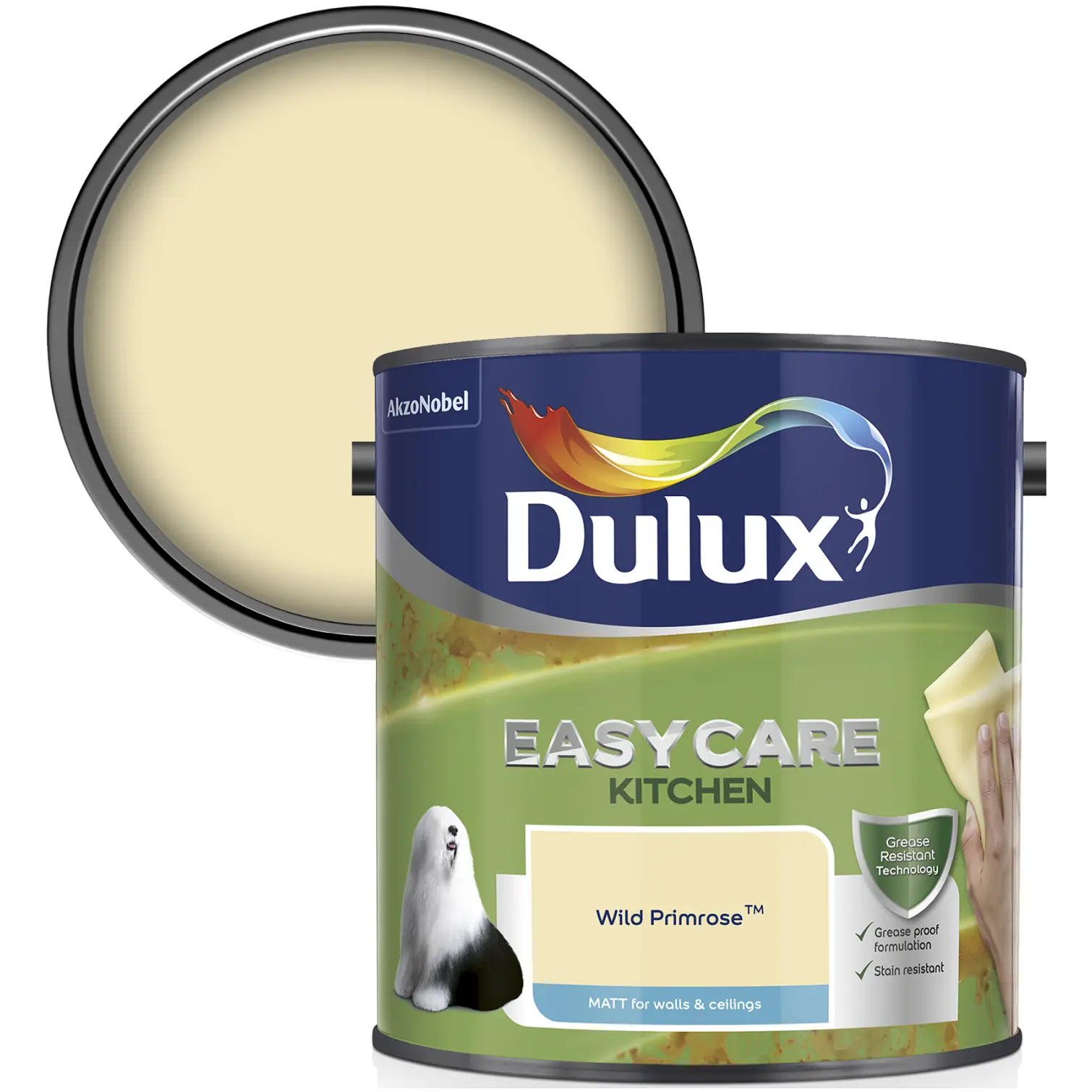 DUL1810_1 Dulux Easycare Kitchen Wild Primrose 2.5L