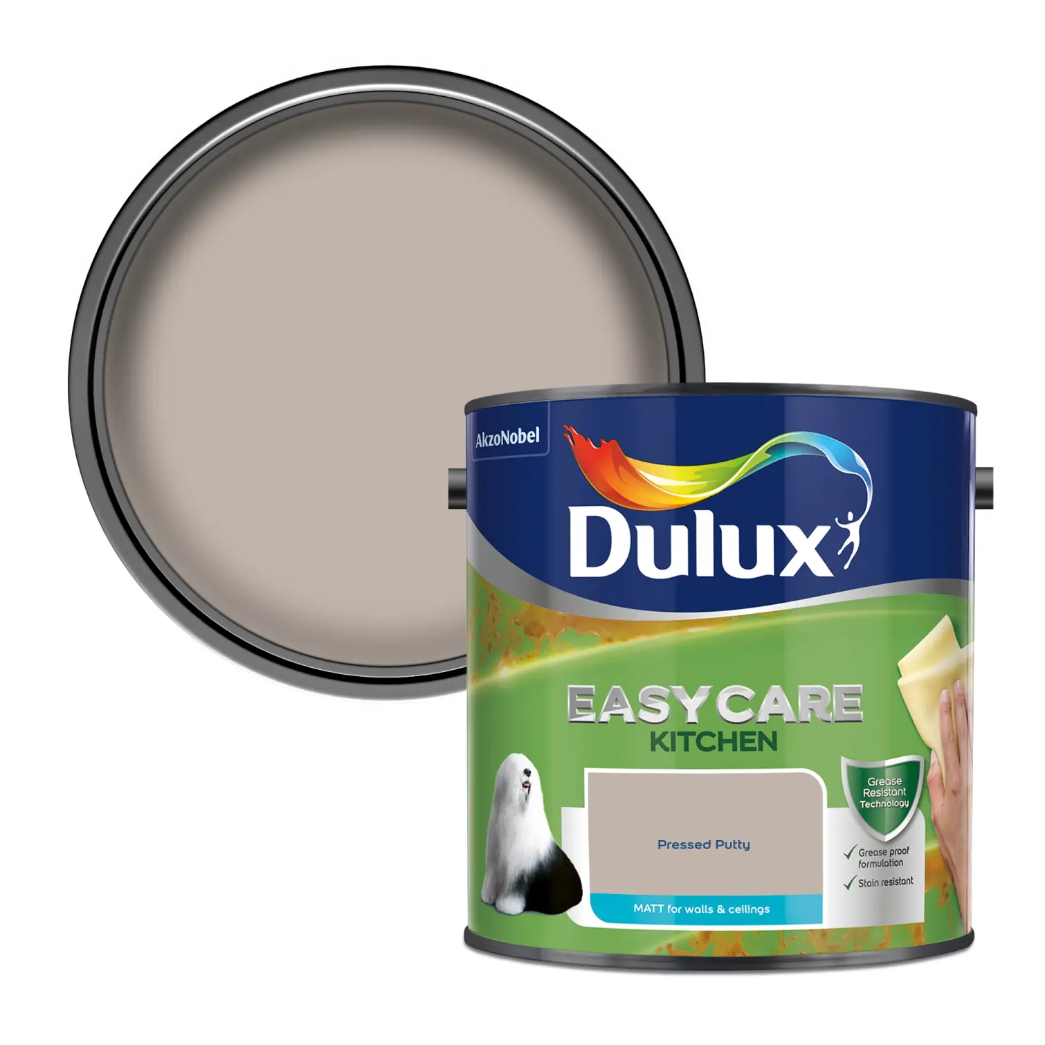 DUL1818_1 Dulux Kitchen Pressed Putty 2.5L