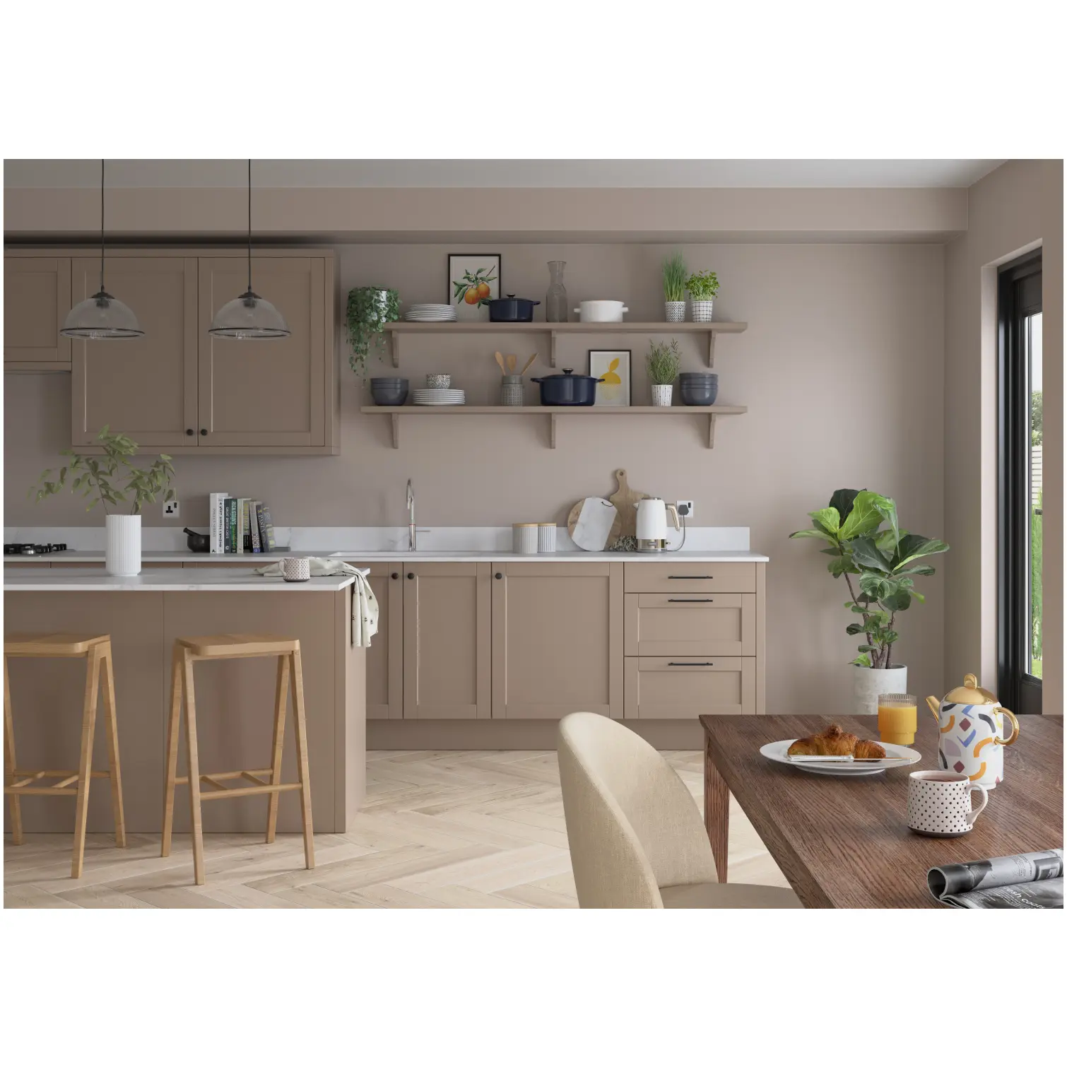DUL1818_4 Dulux Kitchen Pressed Putty 2.5L