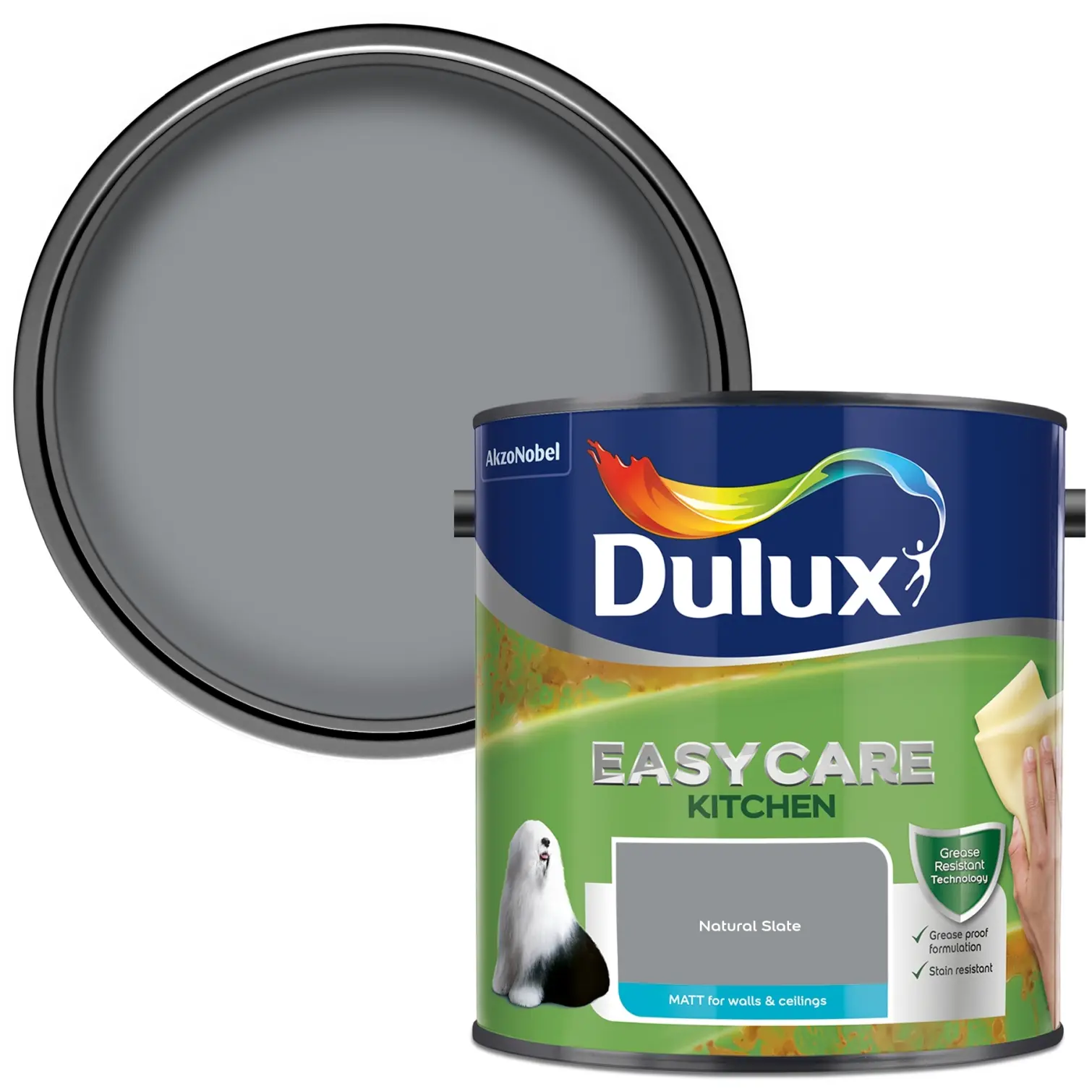 DUL1820_1 Dulux Kitchen Natural Slate 2.5L