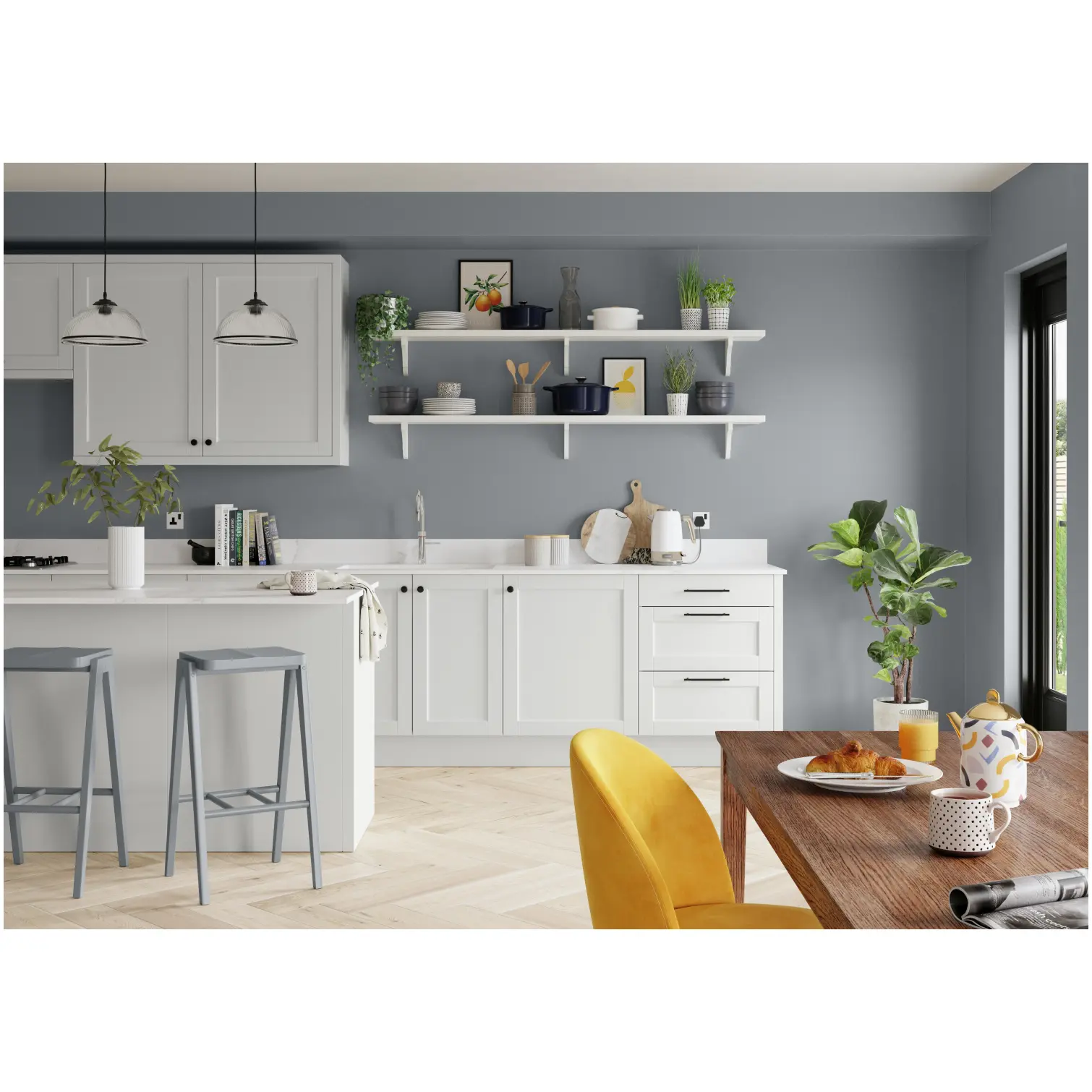 DUL1820_4 Dulux Kitchen Natural Slate 2.5L