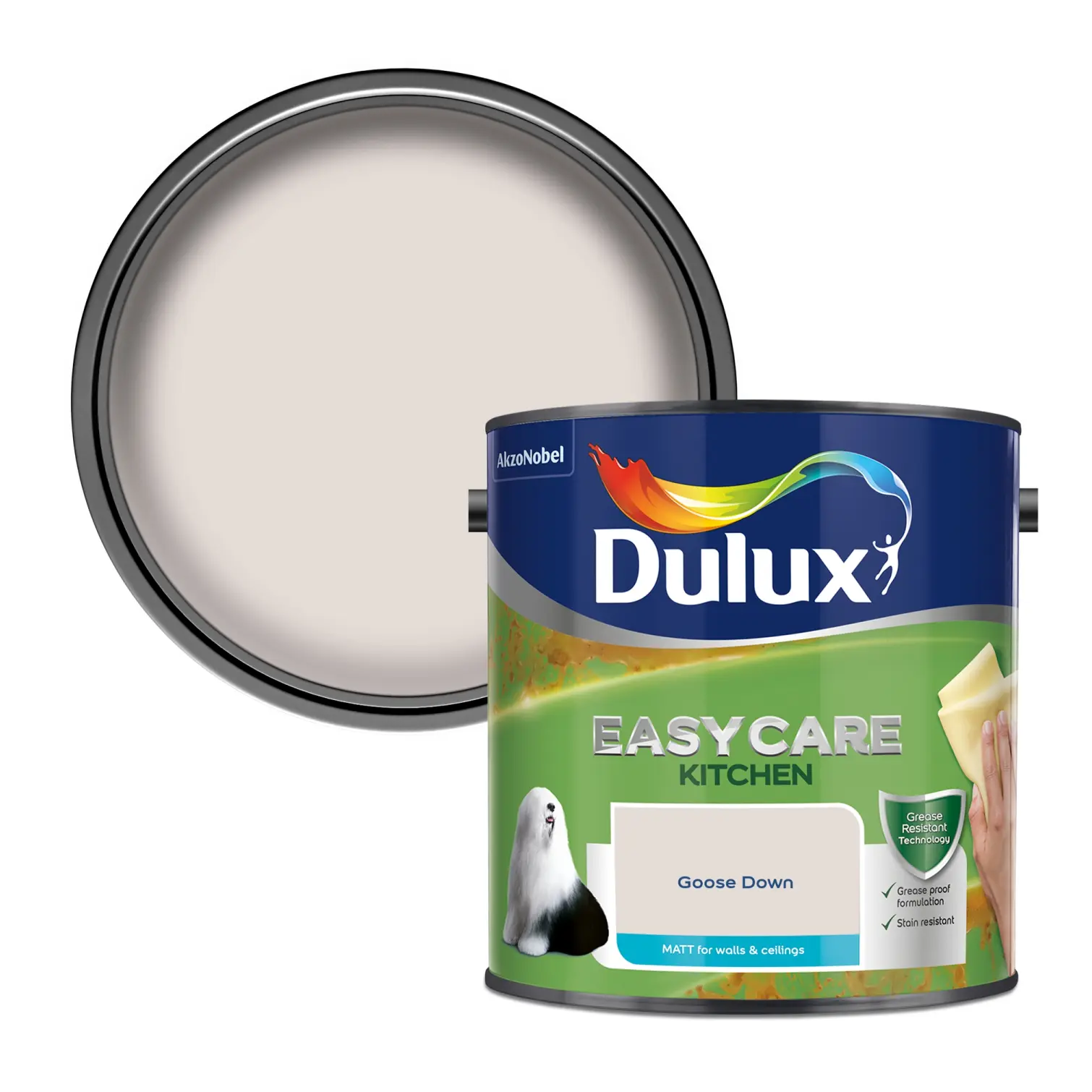 DUL1822_1 Dulux Kitchen Goose Down 2.5L
