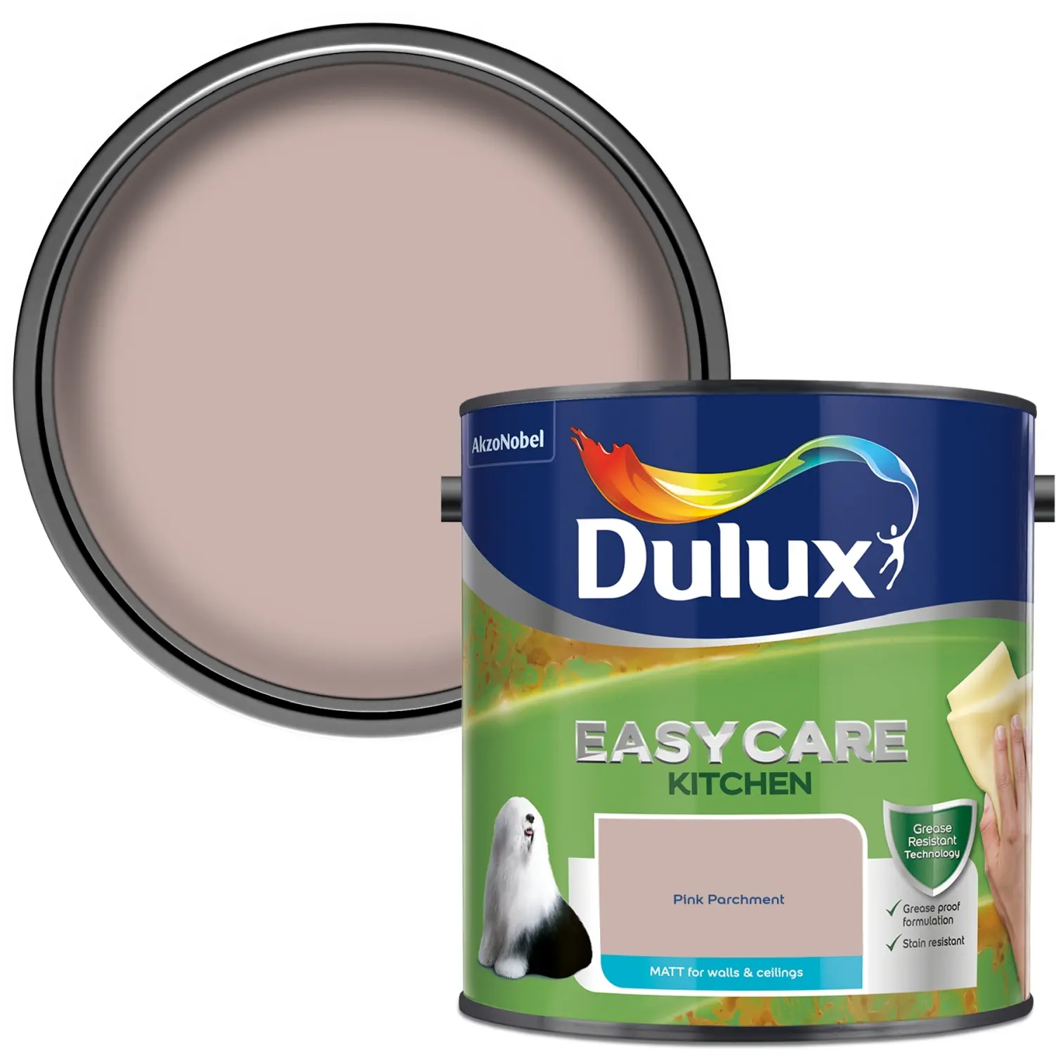 DUL1832_1 Dulux Kitchen Pink Parchment 2.5L