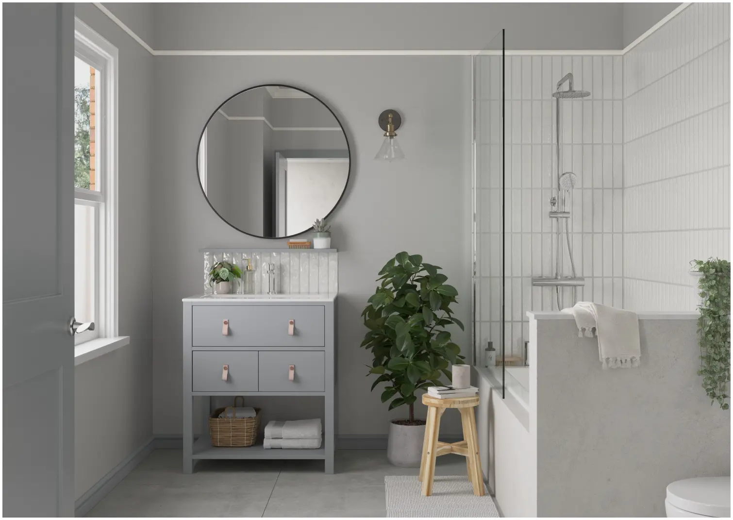 DUL1851_5 Dulux Easycare Bathroom Chic Shadow 2.5L