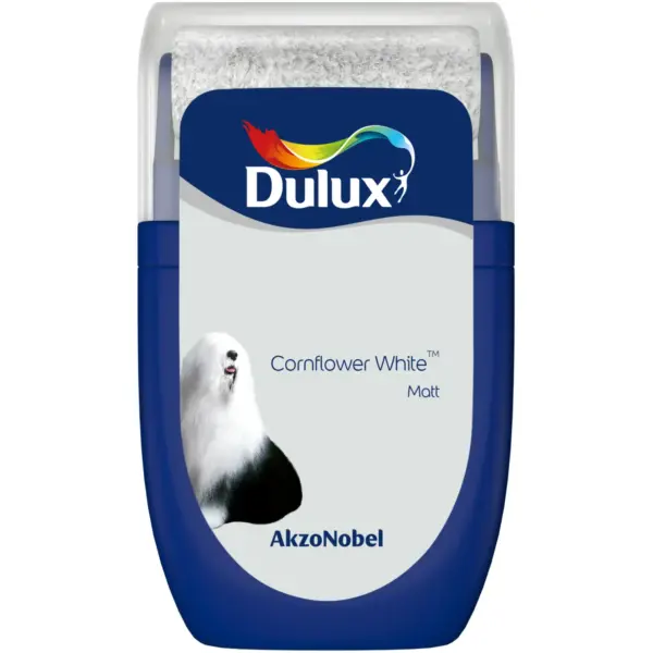 Dulux Tester Cornflower White 30ml