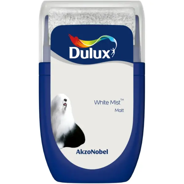 DUL2016 Dulux Tester White Mist Matt 30ml