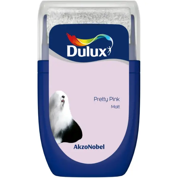 DUL2040 Dulux Tester Pretty Pink Matt 30ml