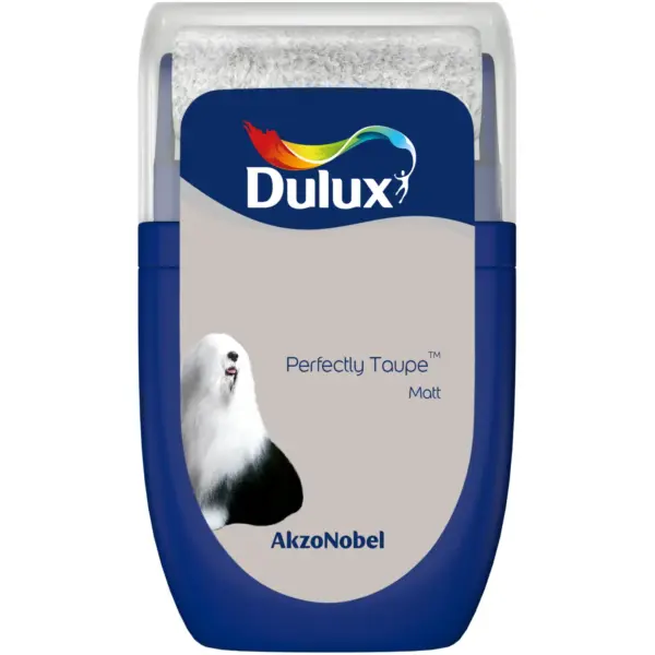 DUL2053 Dulux Tester Perfectly Taupe Matt 30ml