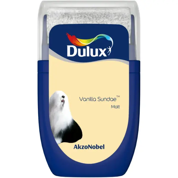 DUL2058 Dulux Tester Vanilla Sundae Matt 30ml