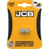 JCB LR44 Button Cell Alkaline Batteries pk2