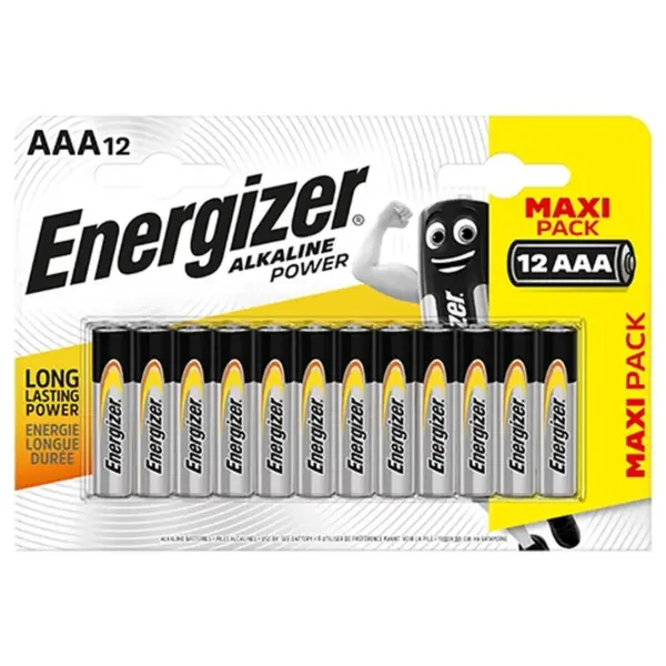 Energizer Power AAA Batteries (12 Pack)