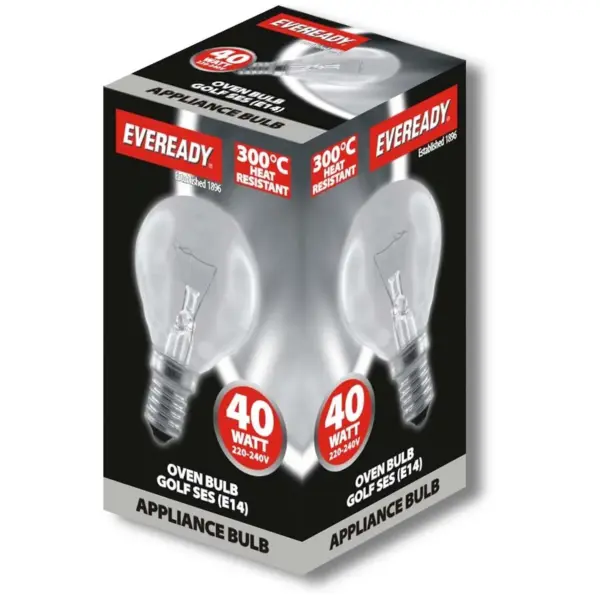 Eveready 40W Oven Lamp SES