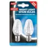 Eveready(2) E12 Nightlight Bulb 7w SES Card Of 2