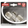 Eveready Oven Lamp 25w SES Card Of 2