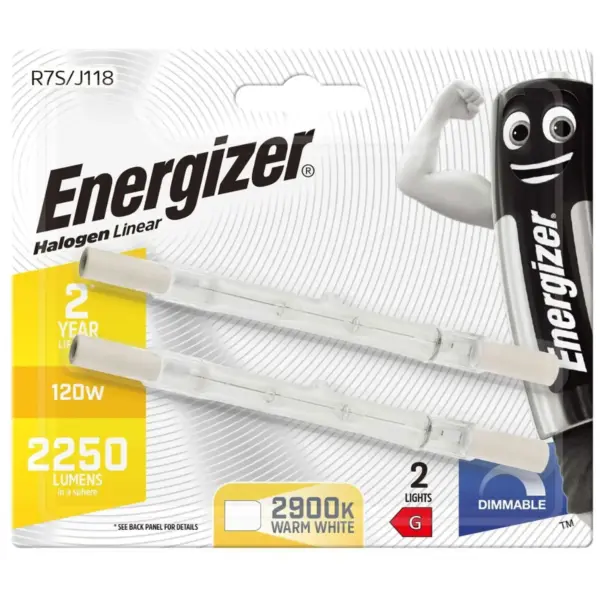 Energizer 120w 18mm Halogen Linear