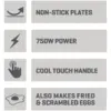 Daewoo Deep Filled Omelette Maker