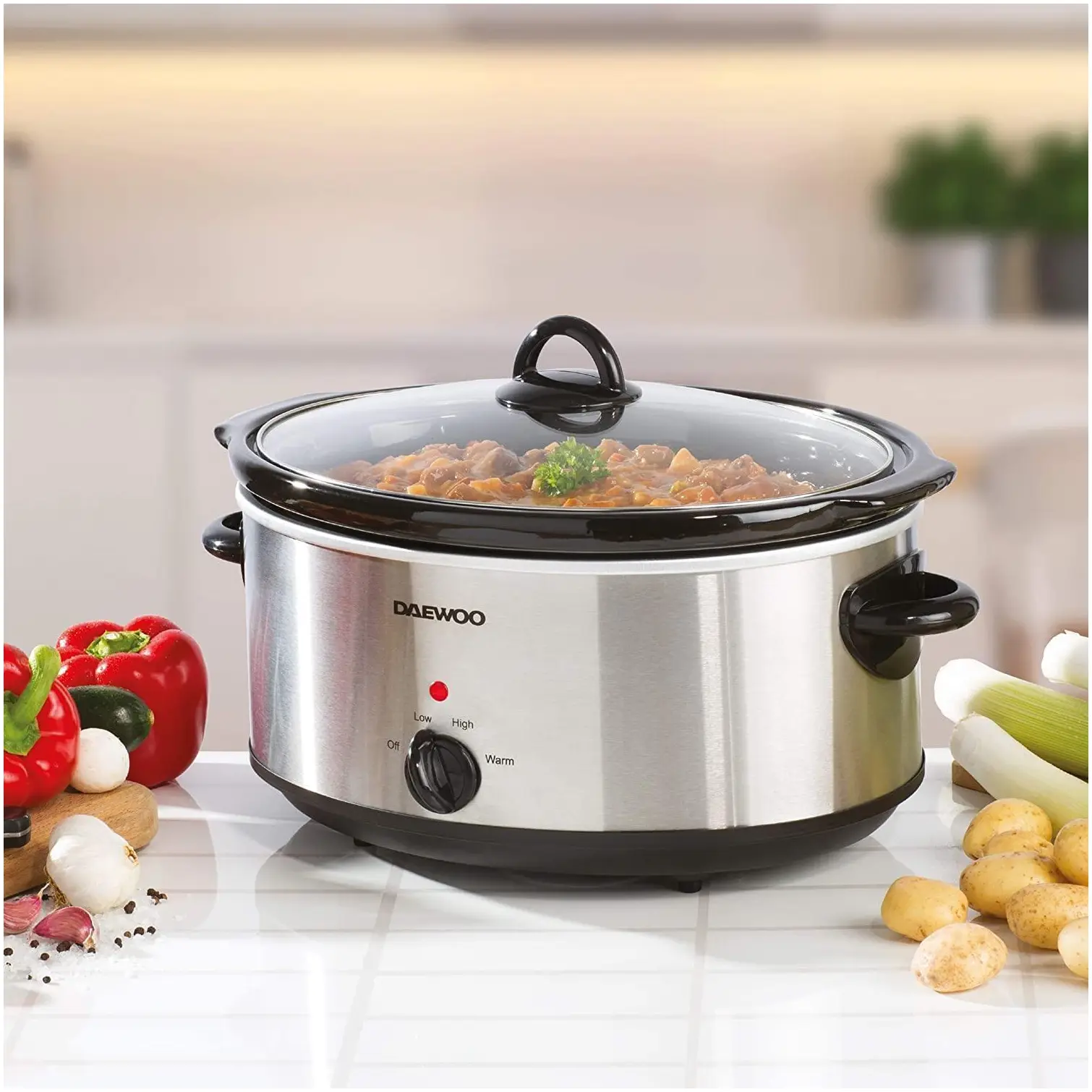 Daewoo Slow Cooker 6.5Ltr