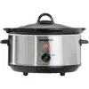 Daewoo Slow Cooker Stainless Steel 3.5Ltr