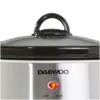 Daewoo Slow Cooker Stainless Steel 3.5Ltr