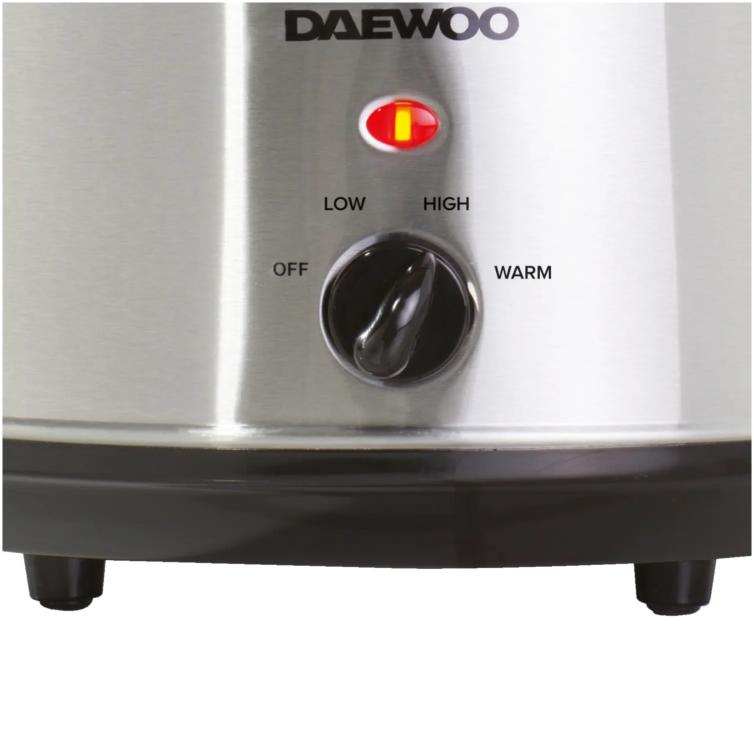 Daewoo Slow Cooker Stainless Steel 3.5Ltr