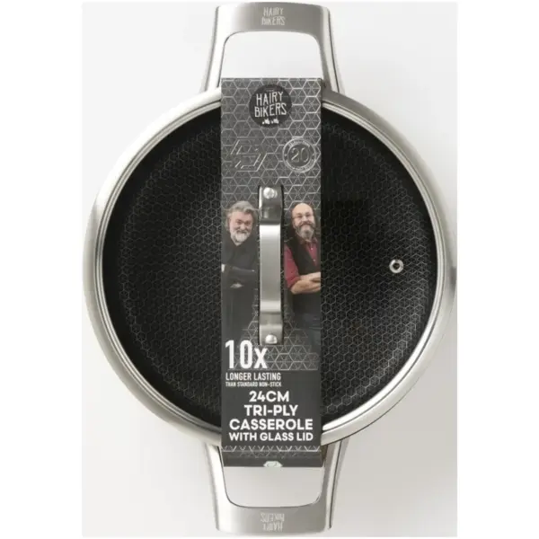 EGL0549 Hairy Bikers Hex Guard Casserole 24cm