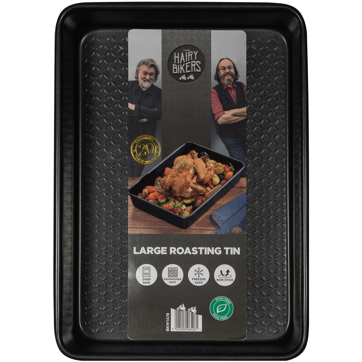 EGL0605 Hairy Bikers Large Non-Stick Roasting Tin 35cm