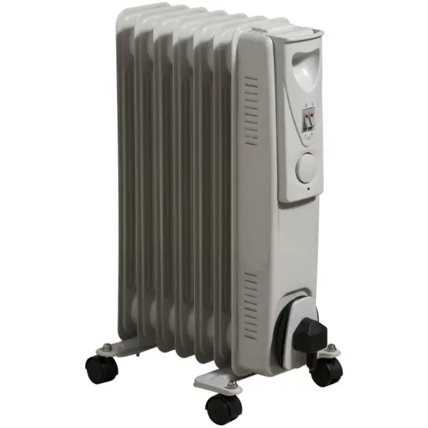 EGL0910 Daewoo 1500W Oil Filled Heater 3 Heat Settings